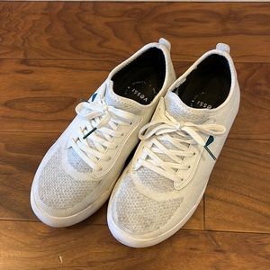 Vessi Weekend Sneakers in Marble White